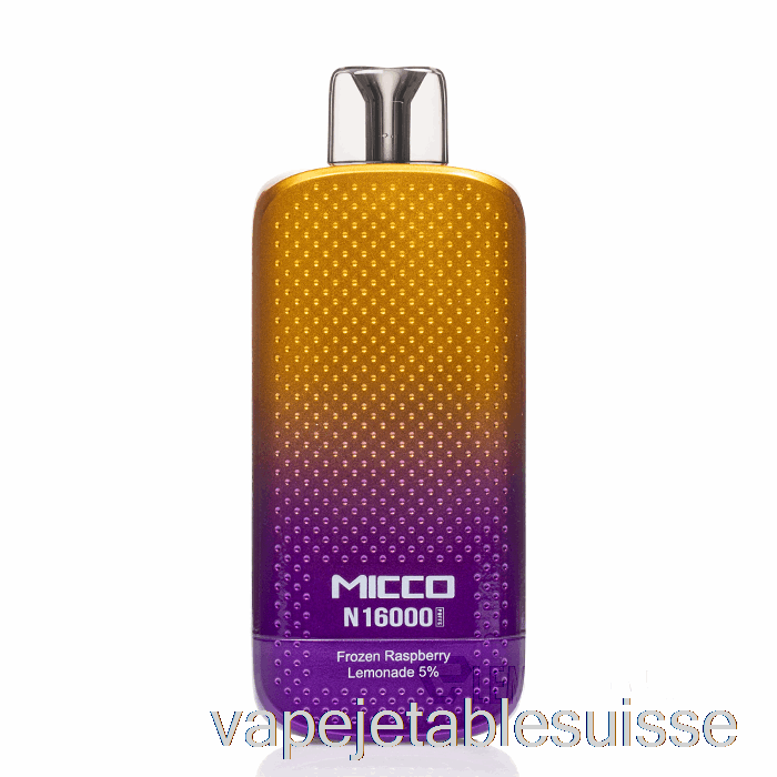 Vape Suisse Horizontech Micco N16000 Limonade à La Framboise Congelée Jetable